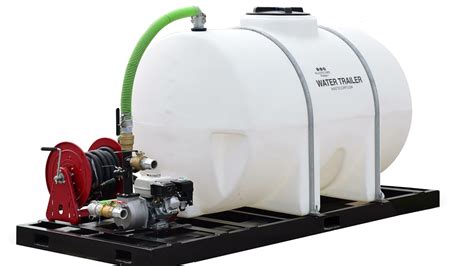 500 gallon water tank with pump