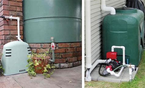 water pump for rainwater tank